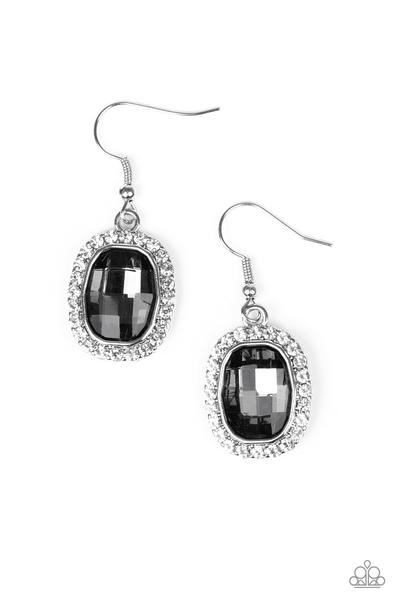 The Modern Monroe - silver - Paparazzi earrings
