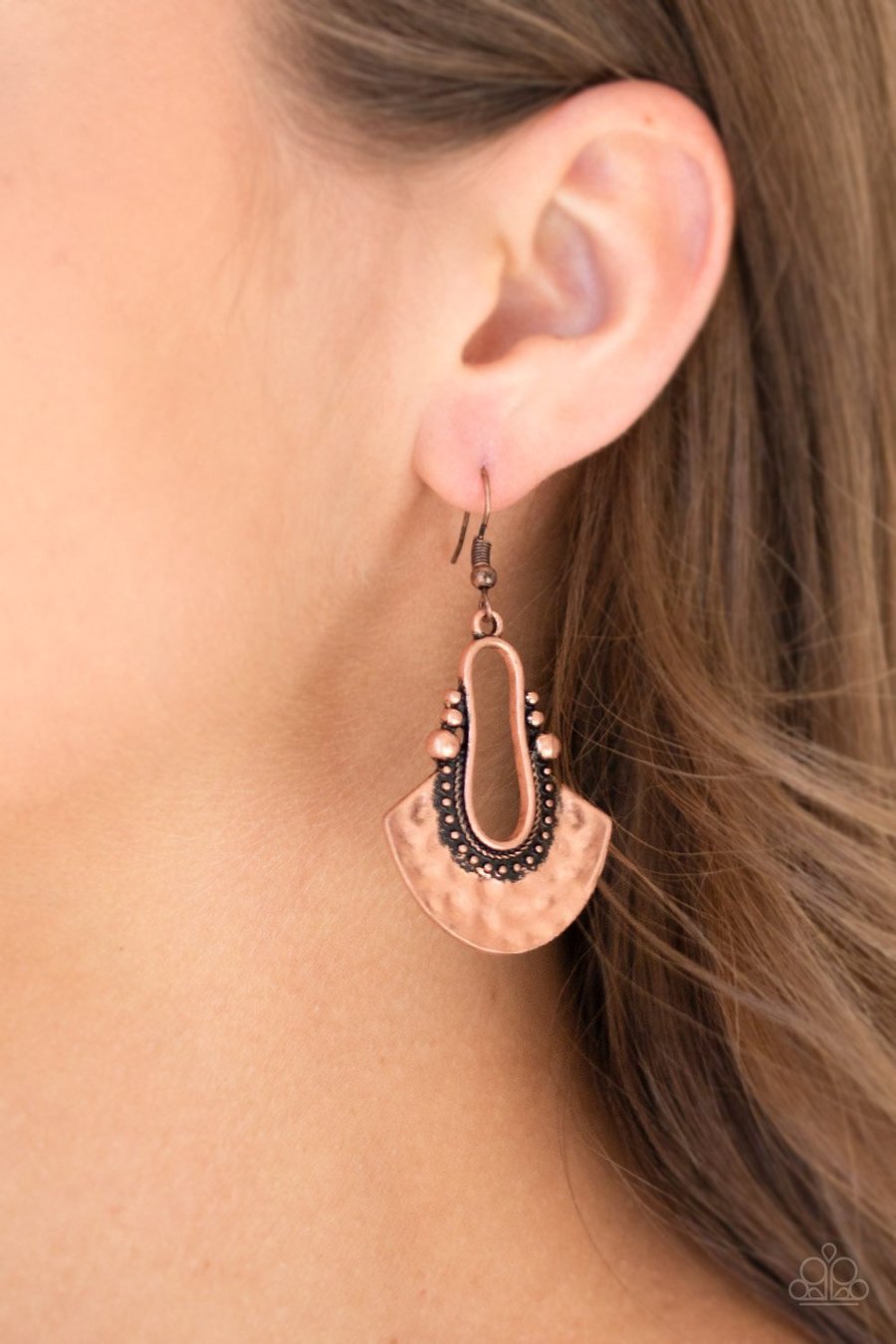 When in Cusco - Copper Earring Paparazzi