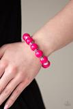 Paparazzi Candy Shop Sweetheart - Pink - Stretchy Bracelet