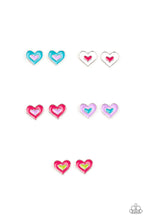 Load image into Gallery viewer, Starlet Shimmer Double Heart Earring Kit
