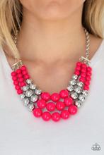 Load image into Gallery viewer, Dream Pop- Pink Necklace Paparazzi
