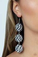 Laguna Lanterns Black Earrings - Paparazzi