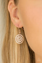 Load image into Gallery viewer, YOUR OWN FREE WHEEL - ROSE GOLD DISC NECKLACE - PAPARAZZI
