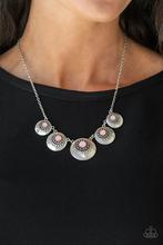 Load image into Gallery viewer, Paparazzi Necklace ~ Solar Beam - Pink
