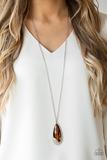 Spellbound Brown Necklace Paparazzi