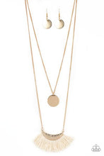 Load image into Gallery viewer, Tassel Temptation - Gold Necklace
