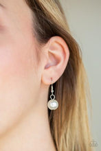 Load image into Gallery viewer, THERES ALWAYS ROOM AT THE TOP - WHITE PEARL LANYARD NECKLACE Paparazzi

